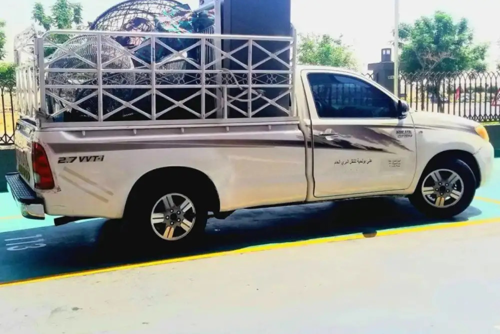 pickup truck delivery service in Palm Jumeirah
