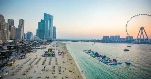 pickup truck service near the Beach at JBR